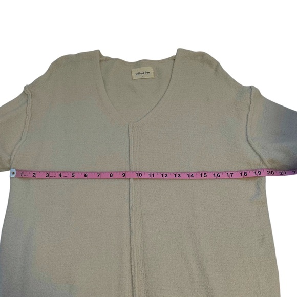 Aritzia | Wilfred Free | Hush Knit V Neck Sweater Size XS Oversized - Picture 10 of 11